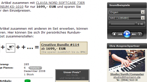 Reziprozität im E-Commerce - thomann