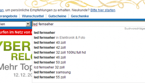 Auto-Suggest Amazon