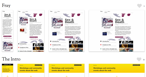 Inspiration für Responsive Webdesign
