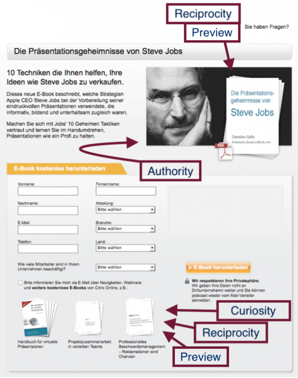 Praxisbeispiel für den Einsatz von Behaviour Patterns zur Formularoptimierung